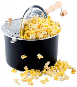 Franklin’s Gourmet Popcorn Whirley Pop Stovetop Popcorn Popper
