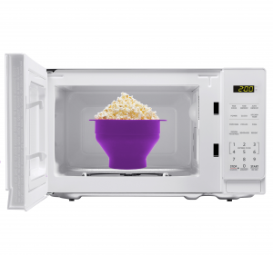 popmaize in microwave in purple