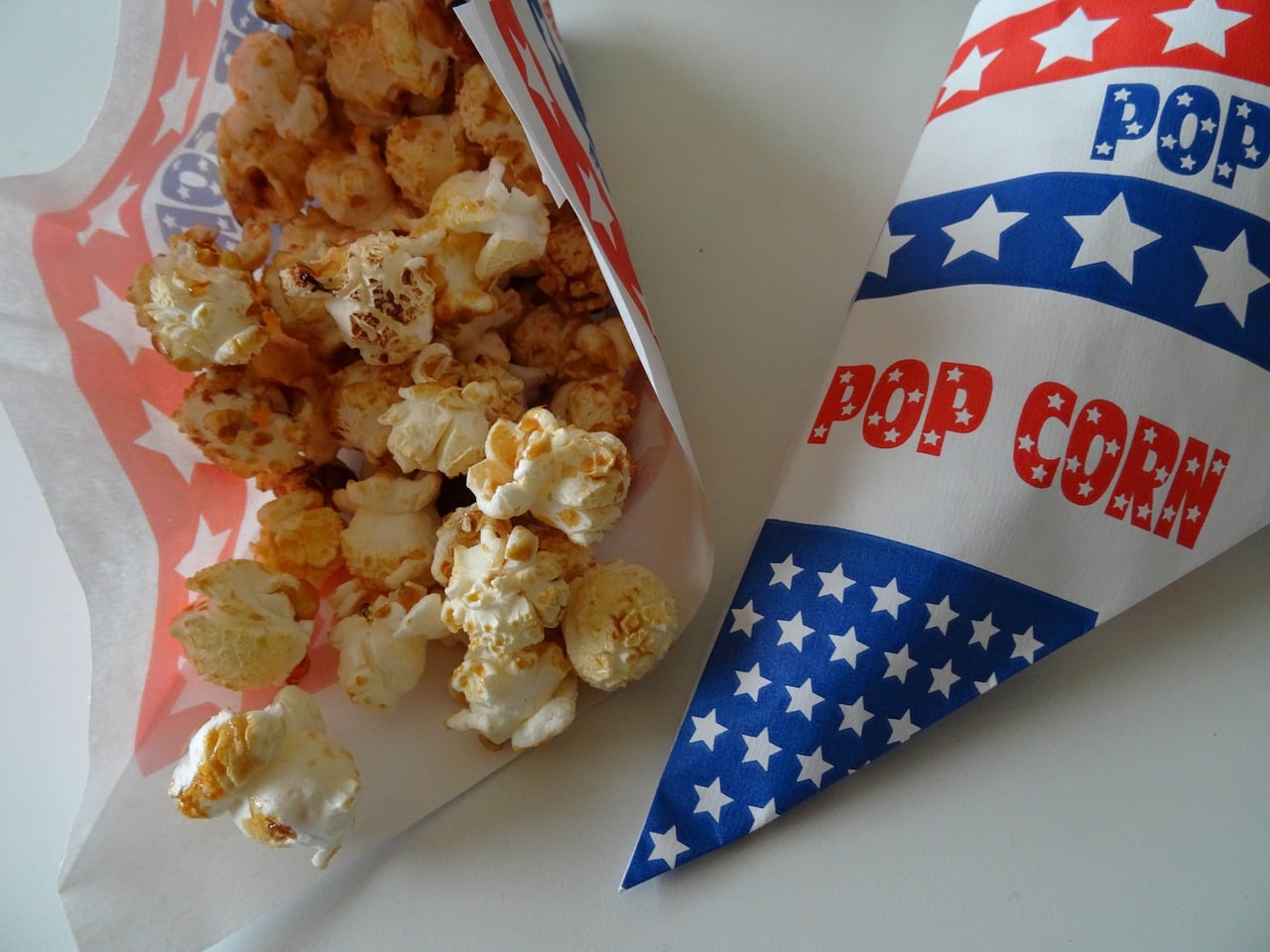 Golden Popcorn in Bag - Science of Popcorn